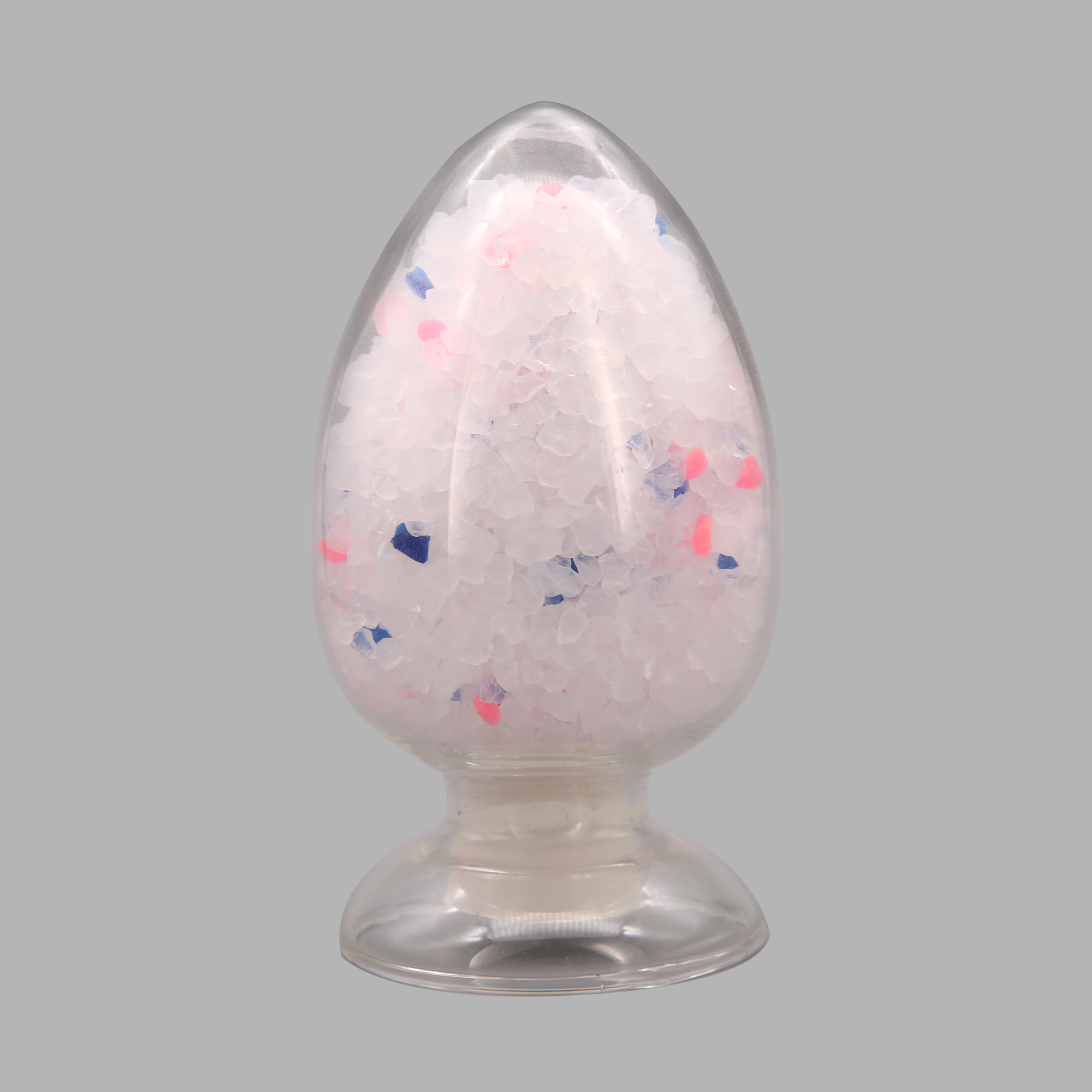 Silica gel cat litter+blue and pink